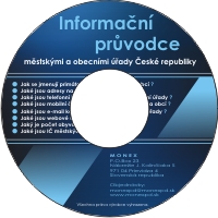 CD - databáze městských a obcených úřadů České republiky