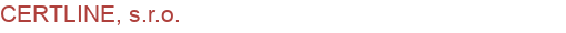 CERTLINE, s.r.o. | Systémy a certifikace ISO 9001