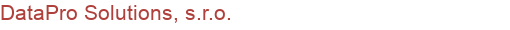 DataPro Solutions, s.r.o. | Webstránky, webhosting