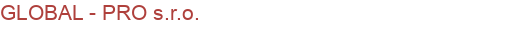 GLOBAL - PRO s.r.o. | Systémy a certifikace ISO 9001