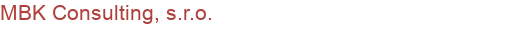 MBK Consulting, s.r.o. | Systémy a certifikace ISO 9001