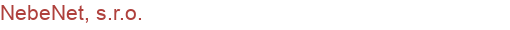 NebeNet, s.r.o. | Webstránky, webhosting