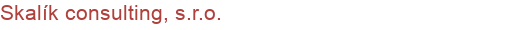 Skalík consulting, s.r.o. | Systémy a certifikace ISO 9001