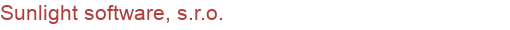 Sunlight software, s.r.o. | Webstránky, webhosting