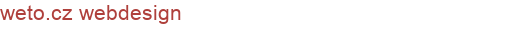 weto.cz webdesign | Webstránky, webhosting