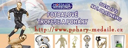 Fotbalové trofeje a poháry - HOSTALEK-WERBUNG spol. s r.o. | Poptávky, cenové nabídky a veřejné zakázky