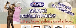 Golfové trofeje a poháry - HOSTALEK-WERBUNG spol. s r.o. | Poptávky, cenové nabídky a veřejné zakázky