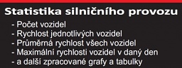 Měření rychlosti a vypracování statistiky silničního provozu. | Poptávky, cenové nabídky a veřejné zakázky