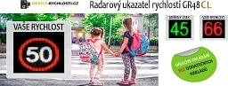 Radarový ukazatel rychlosti GR48CL - Petr Mráz - Radarová zařízení | Poptávky, cenové nabídky a veřejné zakázky