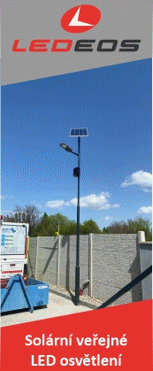 Inteligentní LED veřejné osvětlení - multifunkční dobíjecí stanice SPOT - LEDEOS