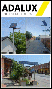 Ekologické a nezávislé LED smart solární osvětlení a nabíjecí stanice